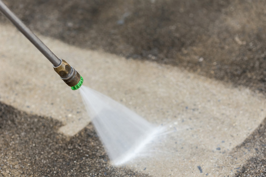 Nettoyage de pavé uni - Polimik